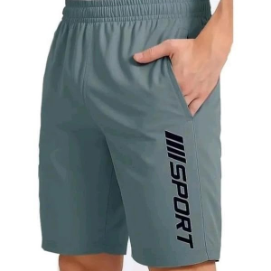 Men’s Casual Sports Shorts Pack of 2 | Comfortable Printed Polyester Half Pants for Daily