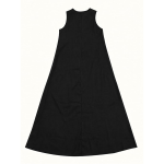 Women's Viscose Sleeveless V-Neck A-Line Maxi Dress Casual Long Dress